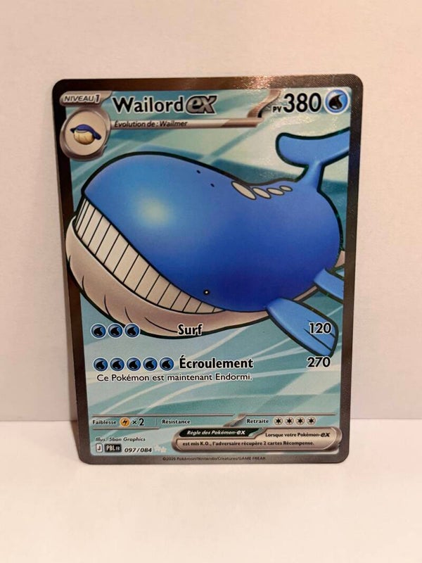 Wailord ex - PBL 097 - FR
