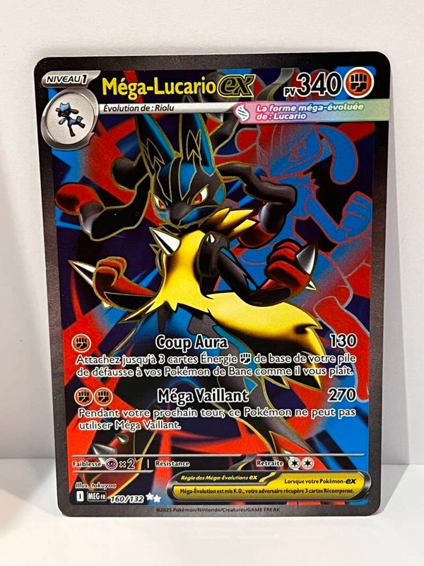 Mega Lucario ex (MEG 160) FR