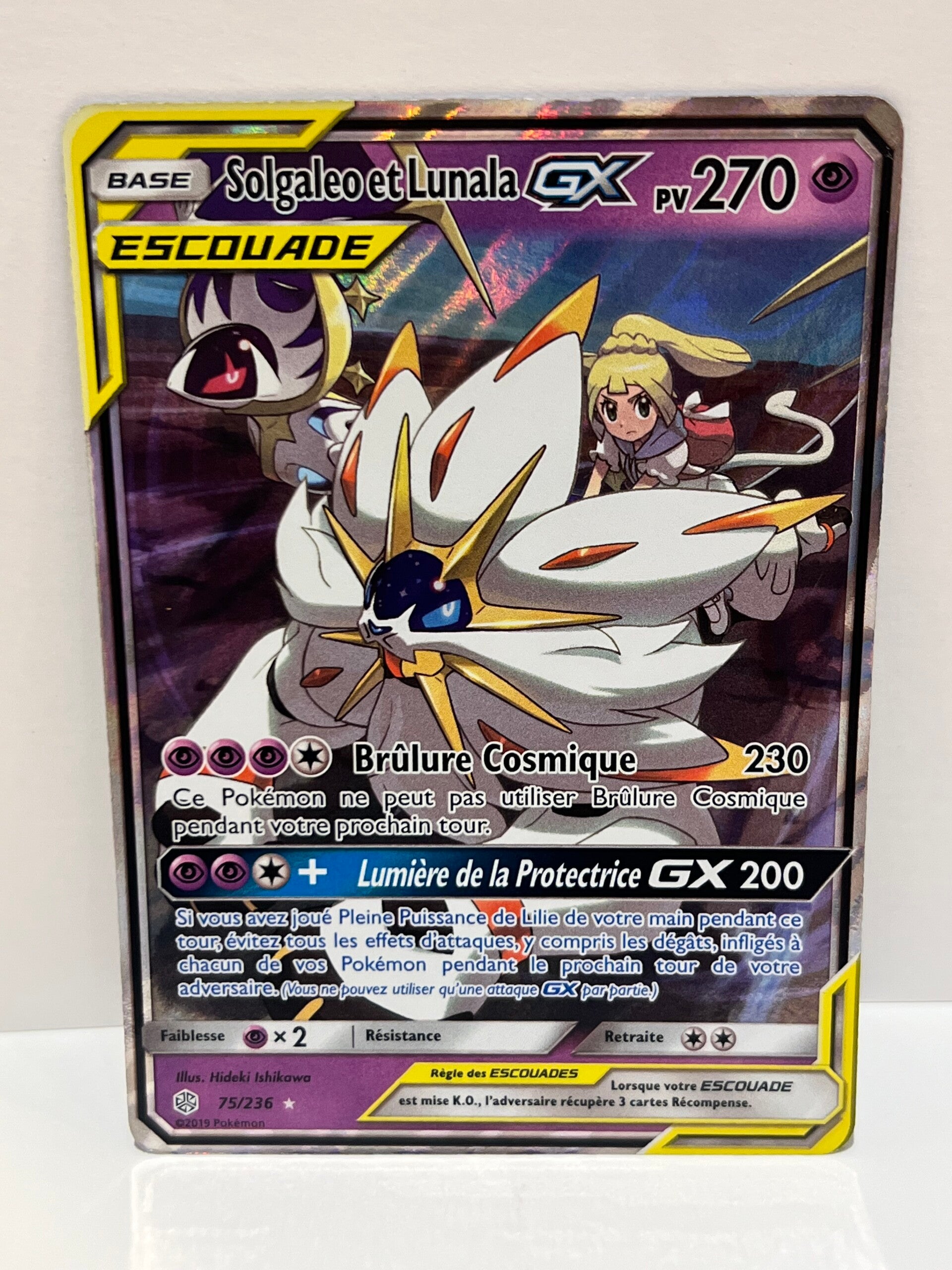 Solgaleo & Lunala GX (CEC 75) - FR - NM