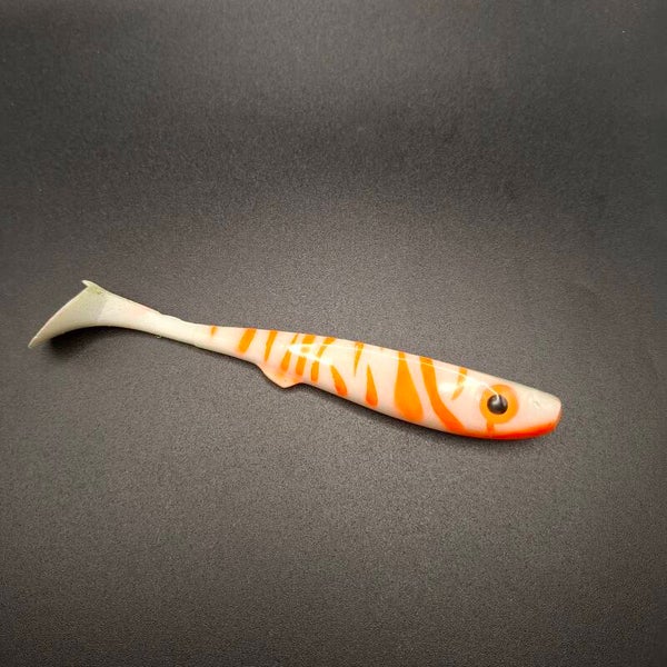 GS Shad "White Tiger" 14cm #