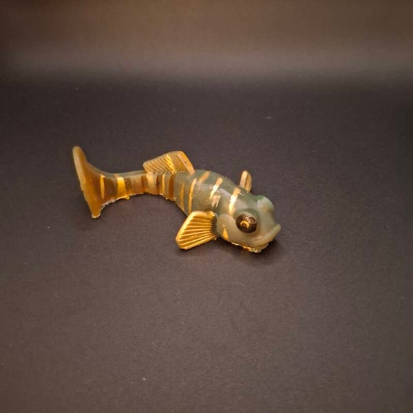 GS "EL GRUNDO " 10cm Motoroil Gold Stripe