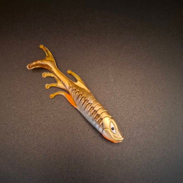 GS Shad "Harlekin" 10cm Golden Surfer