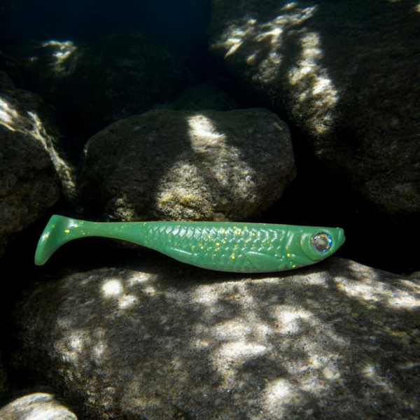 GS Shad Striker "Motoroil Green "