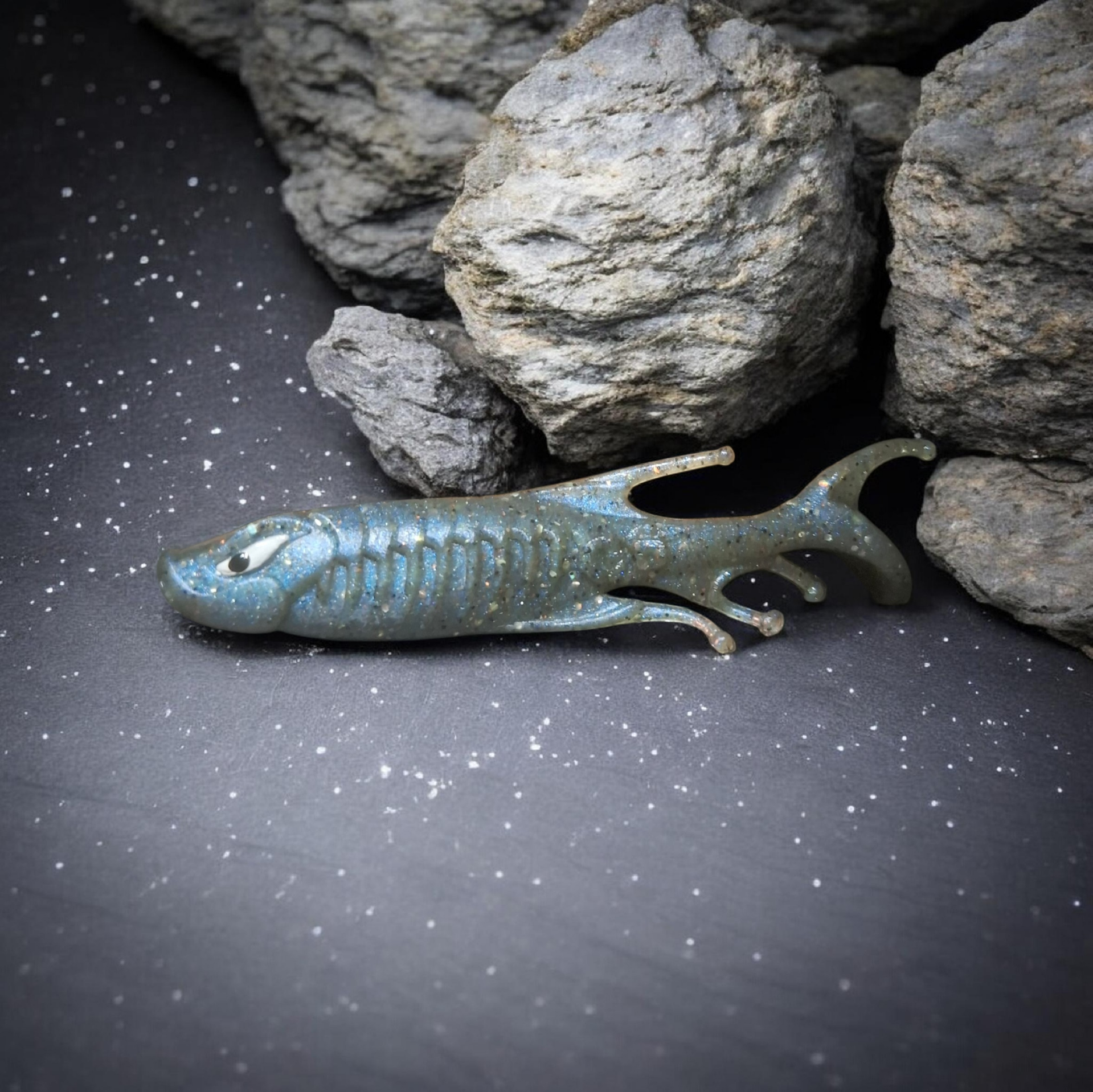 GS Shad "Harlekin" 10cm "Deep Blue"