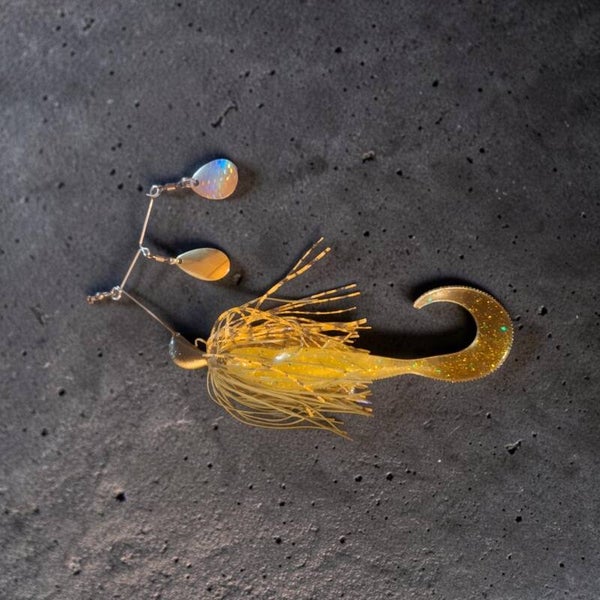 GS Spinnerbait "Silver Double Spin"