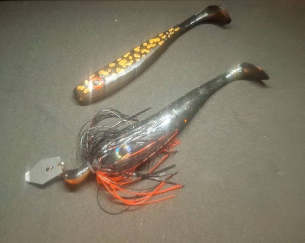 GS Shatterbait mit 2 14cm Trailern