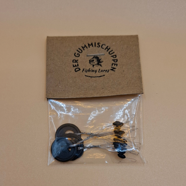 Gummistopper/Perlen