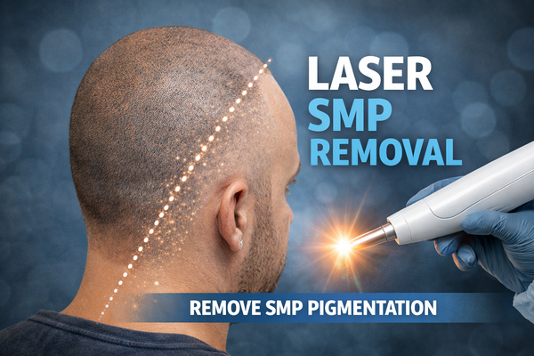 Scalp micropigmentation removal