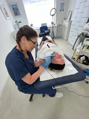 Acne treatment consultation