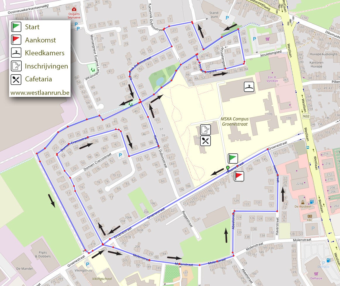 omloop van de AVR run in 2024