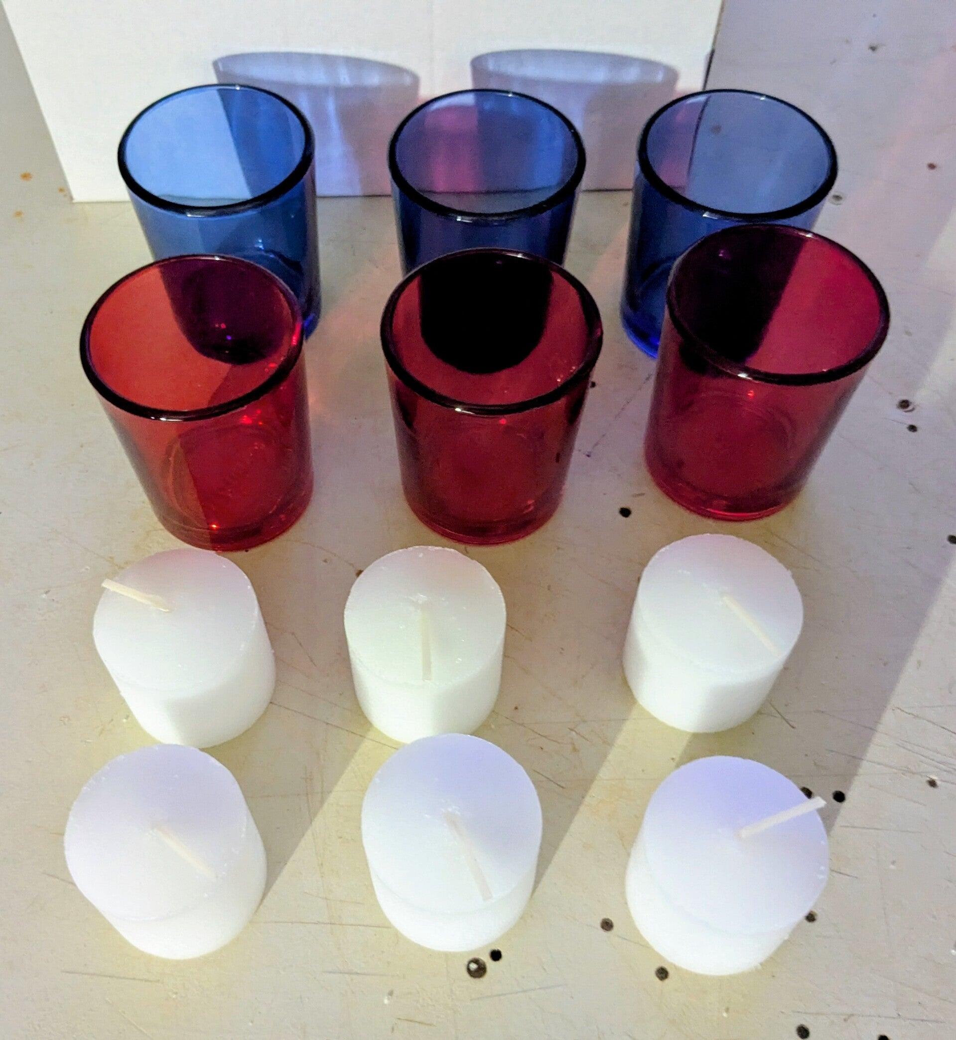 KIT DE 6 VOTIVES (voir description)