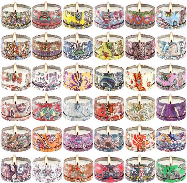 ENSEMBLE DE 36 BOUGIES ARO