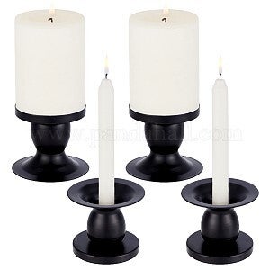 ENSEMBLE DE 4 BOUGEOIRES POUR PILIER 2 POUCES