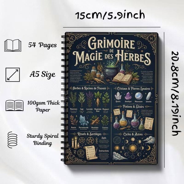 GRIMOIRE DE LA MAGIE DES HERBES
