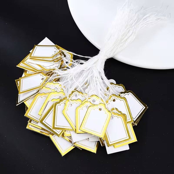 50 MINI ETIQUETTES POUR POTS DE SORS