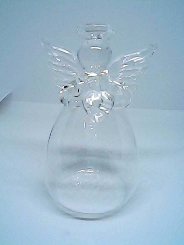 ANGE BOUGEOIRE POUR CHAUFFE PLAT (verre soufler )