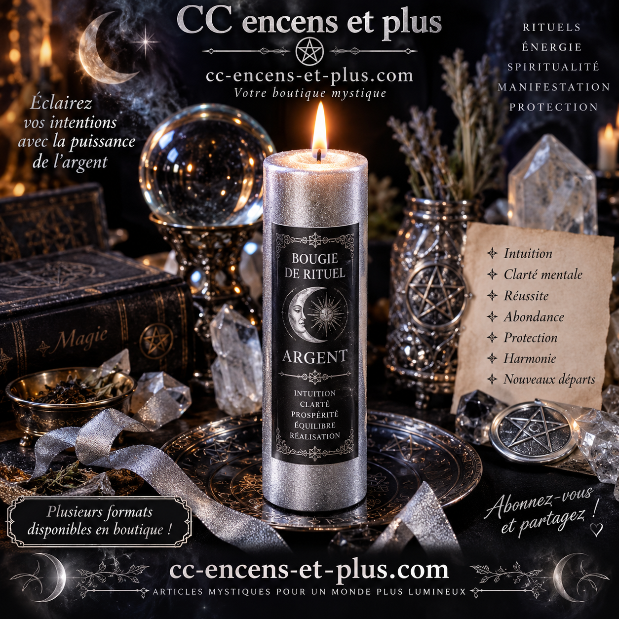 BOUGIE 1 EN SORCELLERIE