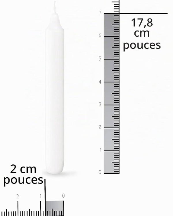 BOUGIE BATON 17CM