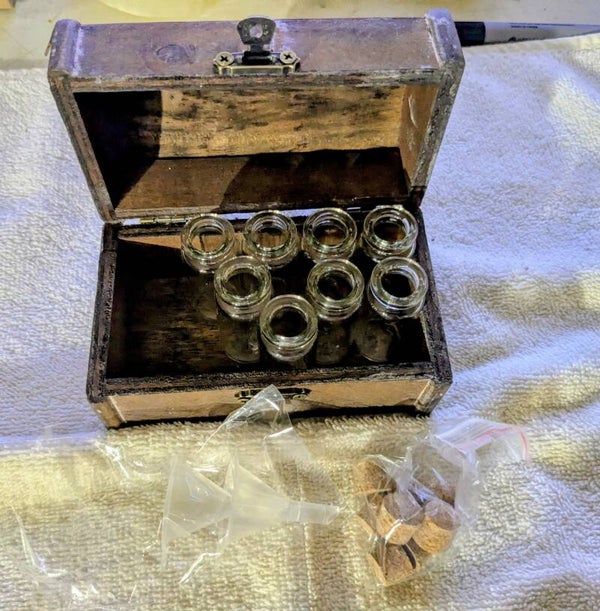COFFRET DE BOUTEILLE DE SORS