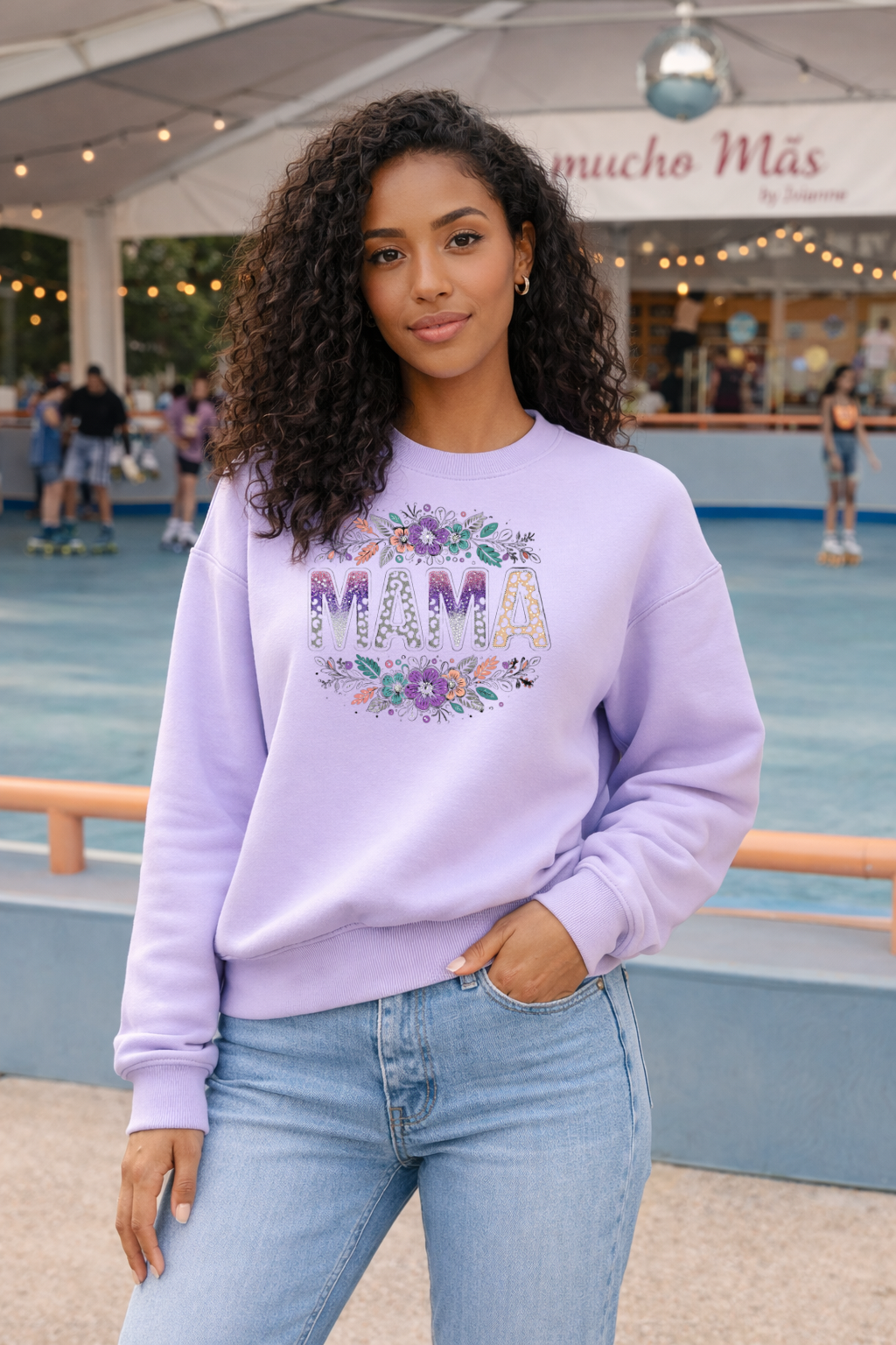MAMA Sweatshirt LILA