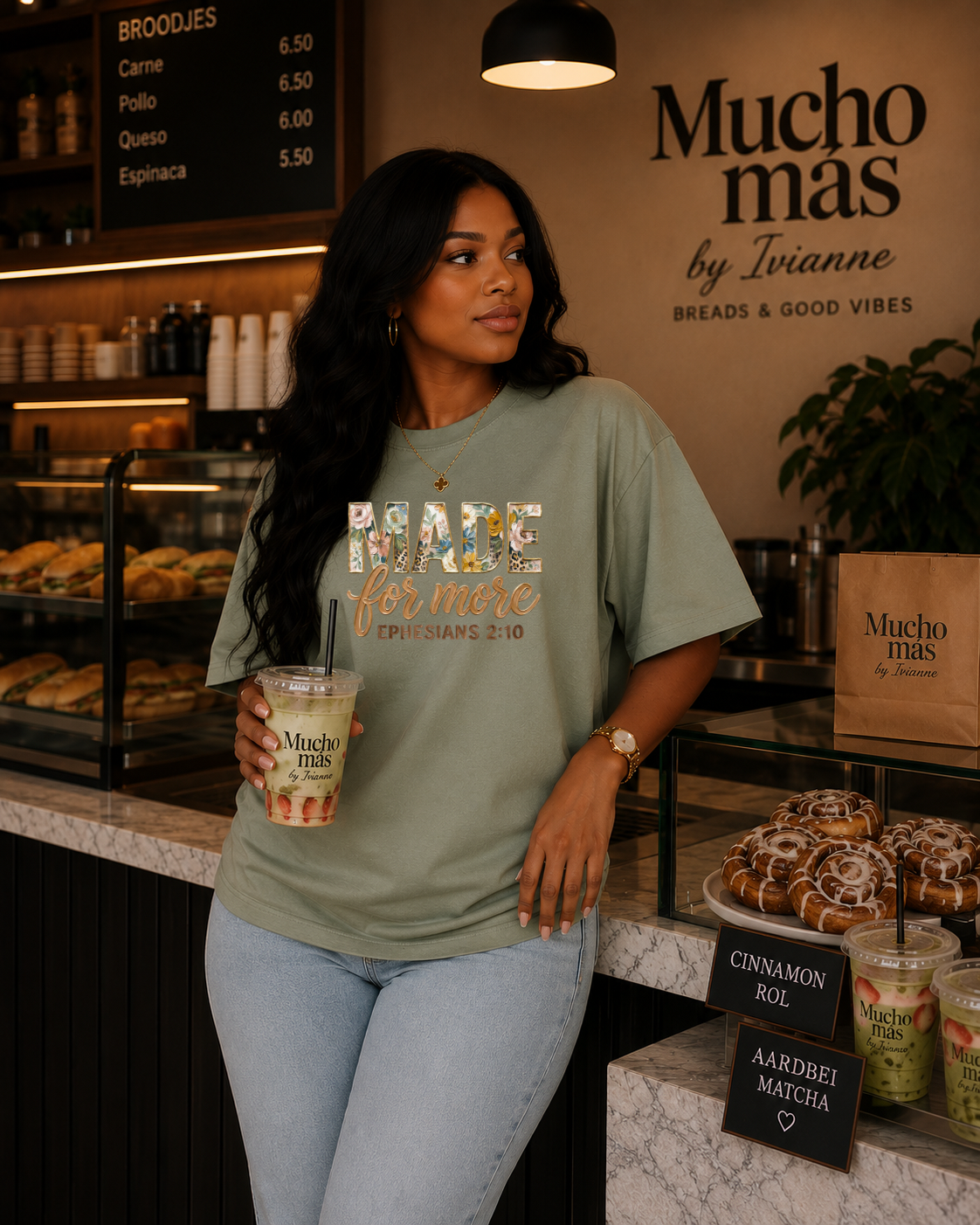 Mucho Mas “Made for More” T-shirt
