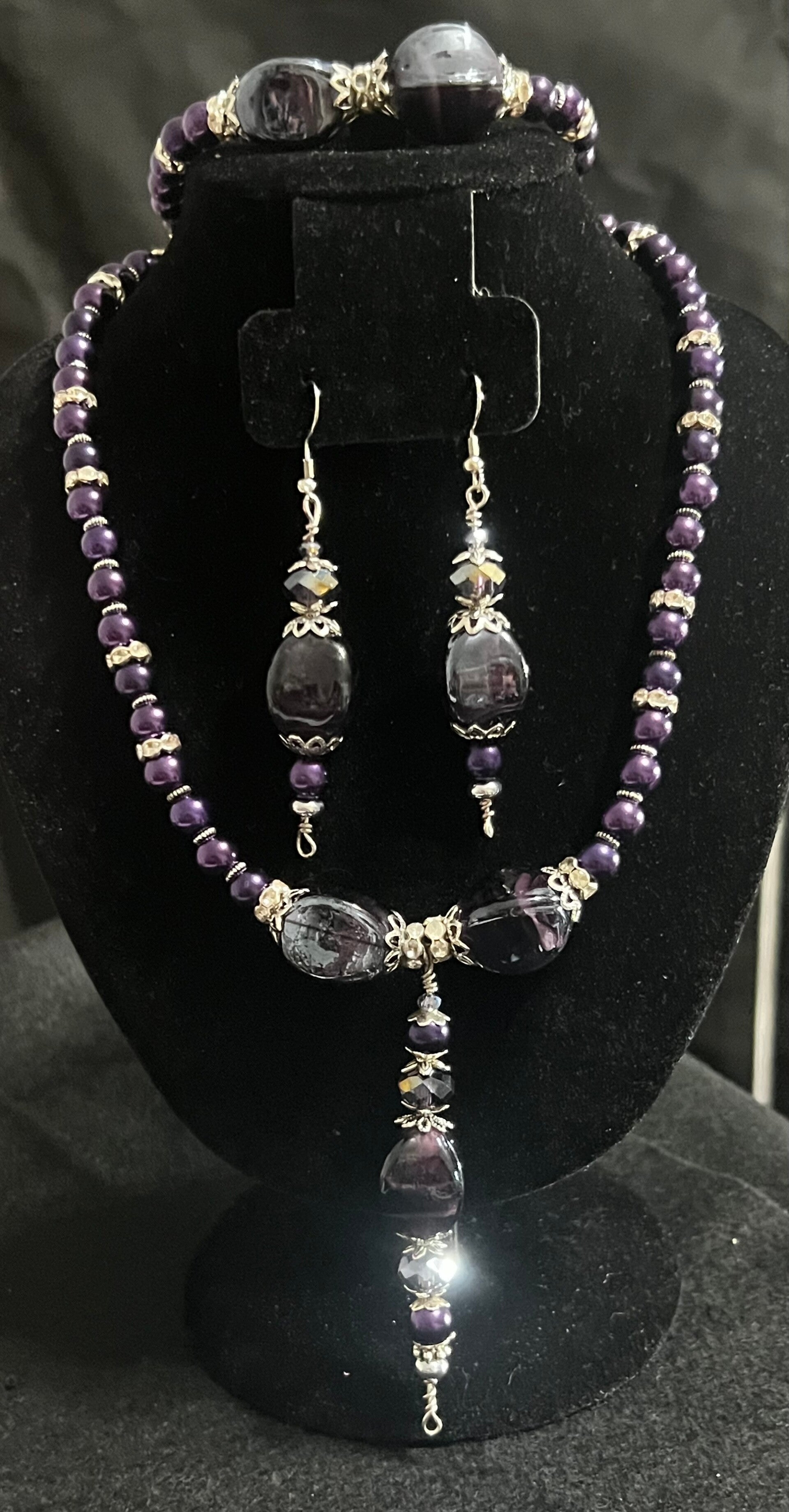 Victorian Amethyst Jewelry Set