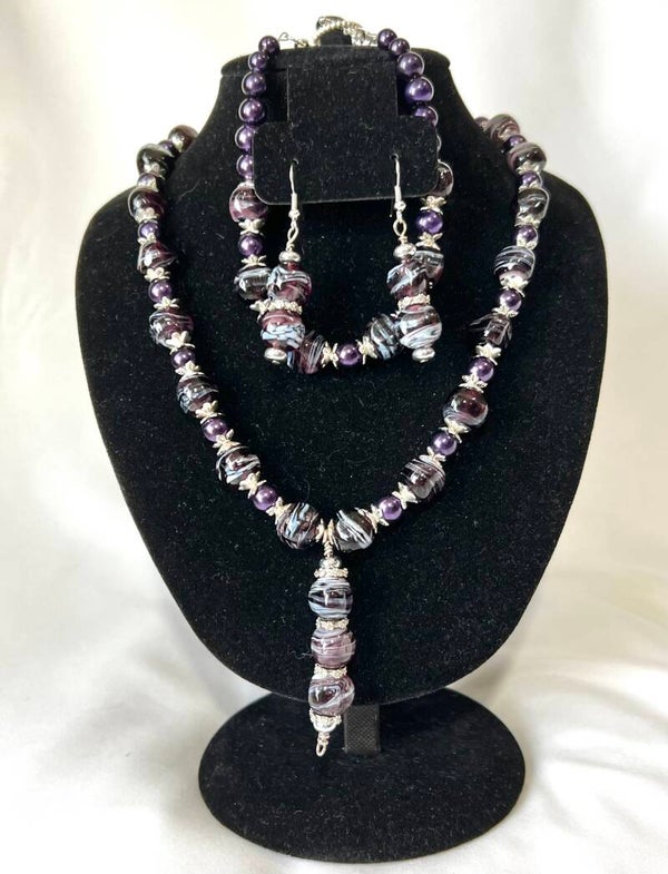 Celestial Orchid Jewelry Set