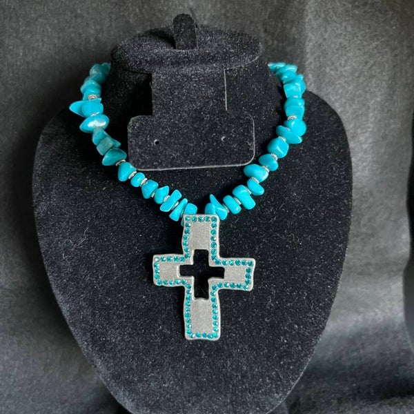 Wild Western Cross Necklace