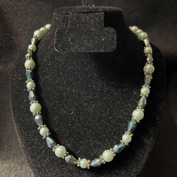 Vintage Ocean Wave Necklace