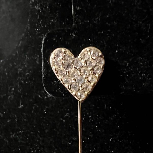 Vintage Pavé Romance Stick Pin