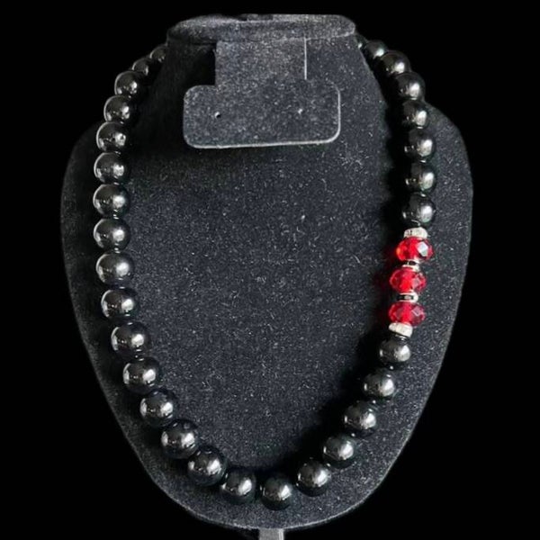 Black & Red Necklace