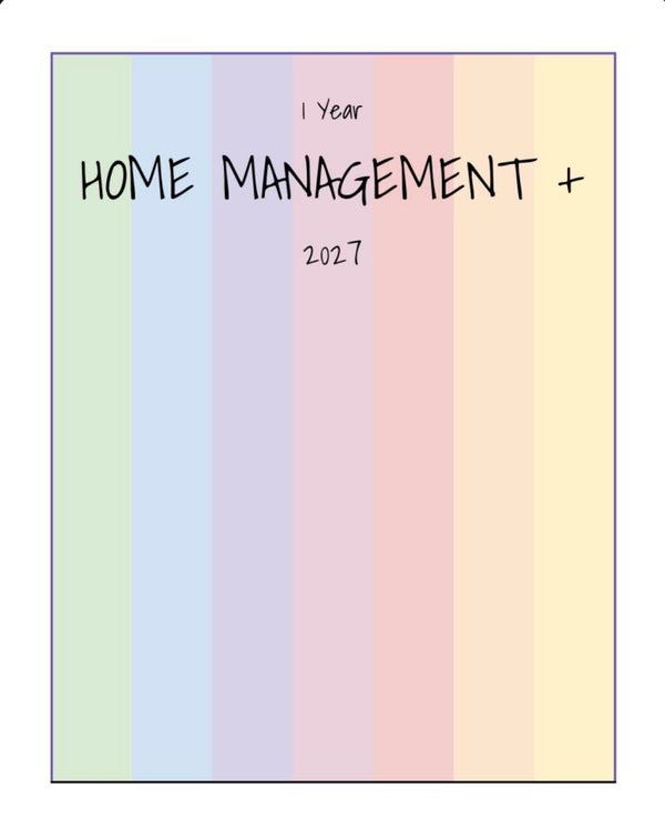 Home Management Binder