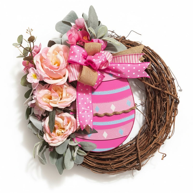 Easter Egg. Wreath