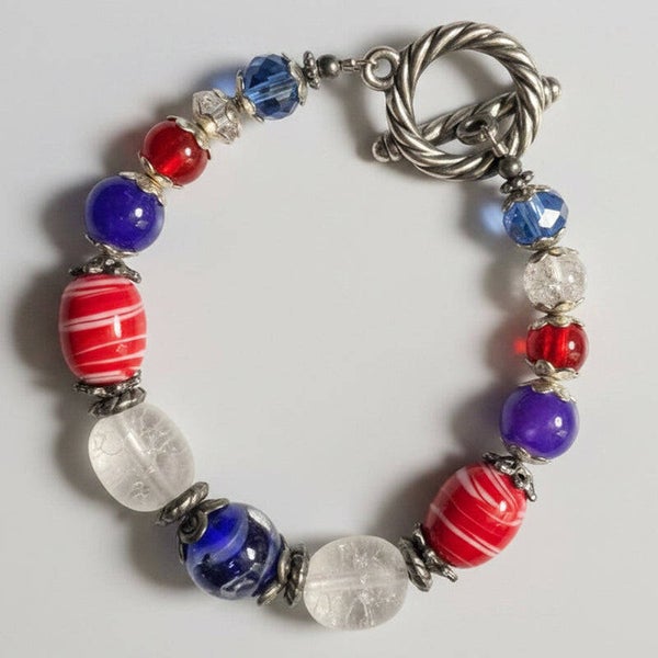 Red, White & Blue Patriotic Bracelet