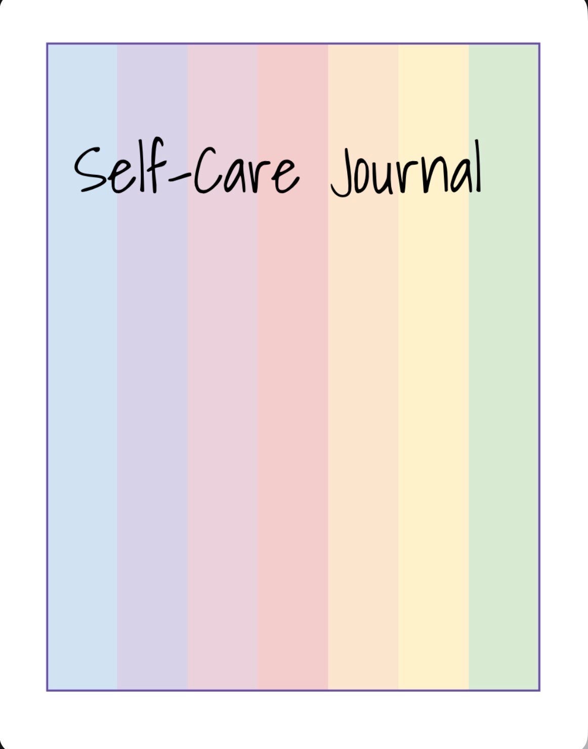 Self-Care Journal