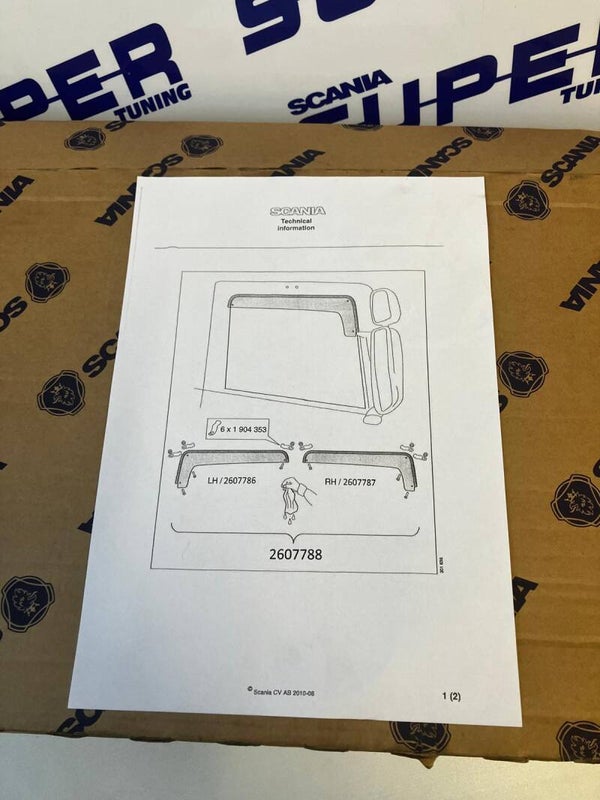 New wind deflectors for R series 2607788