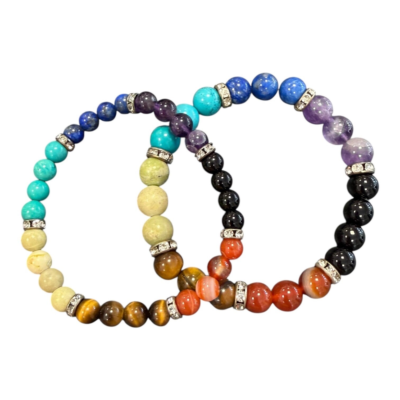 Bracelet 7 chakras  -  Modèle 2