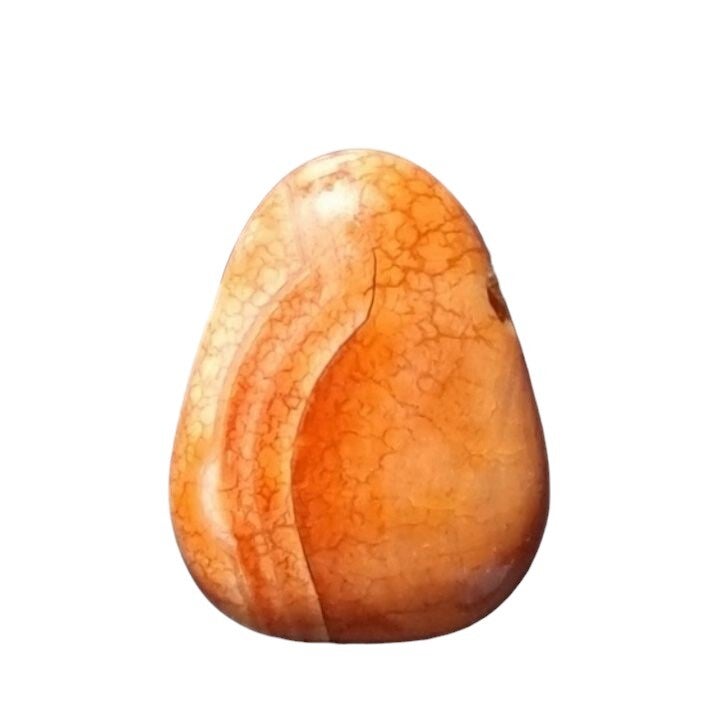Pierre percée Agate de feu
