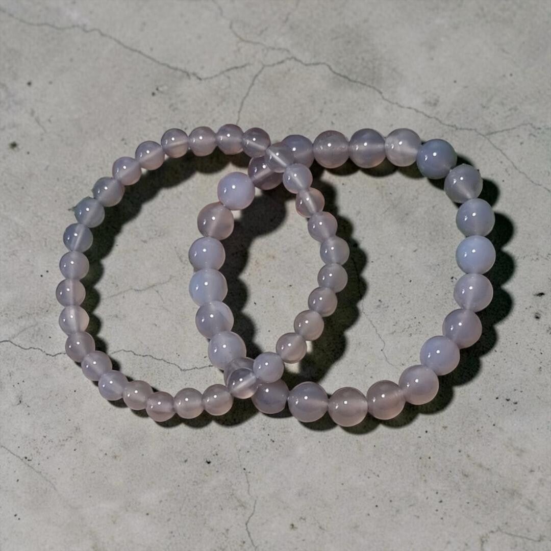 Bracelet Agate grise