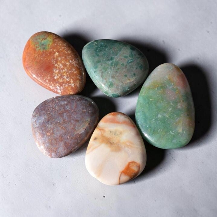 Agate Multicolore galet petit