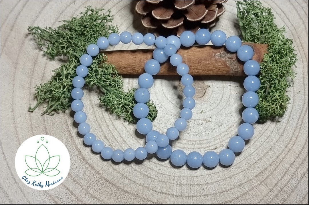 Bracelet Angélite bleue