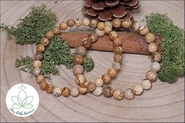 Bracelet Jaspe Paysage