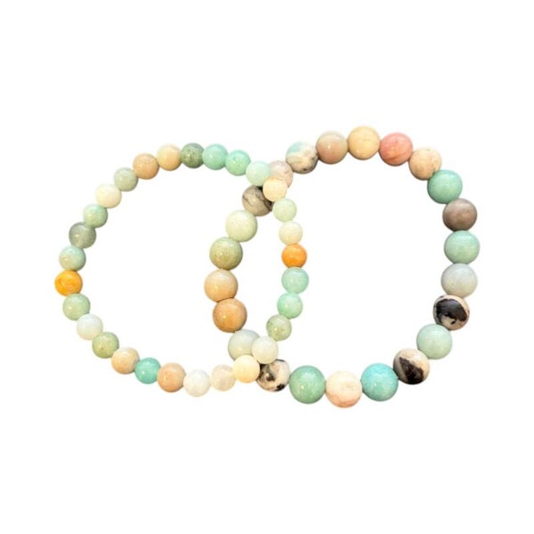 Bracelet Amazonite multicolore
