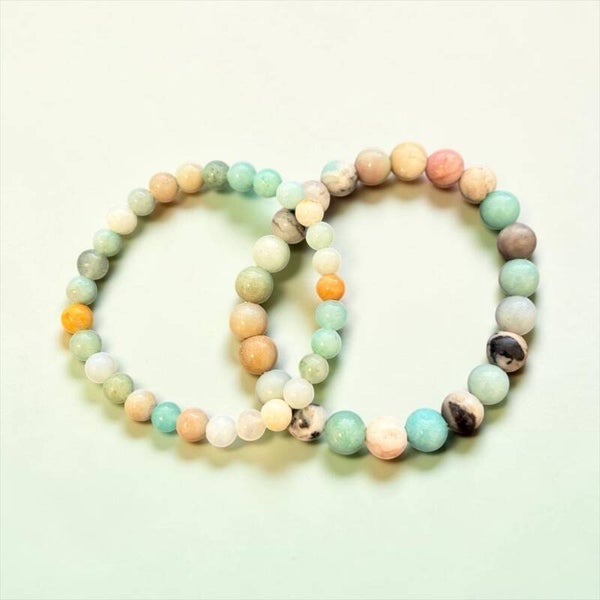 Bracelet Amazonite multicolore