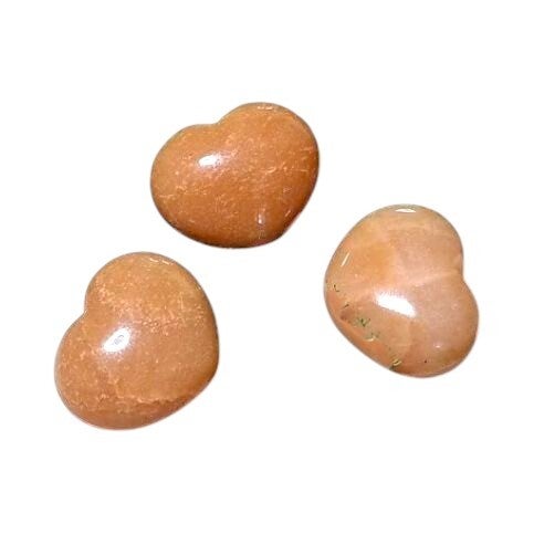 Aventurine orange coeur