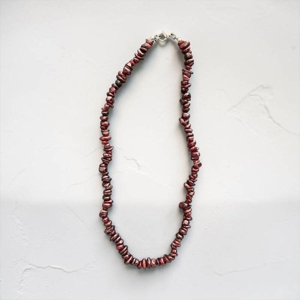 Baroque Collier Grenat