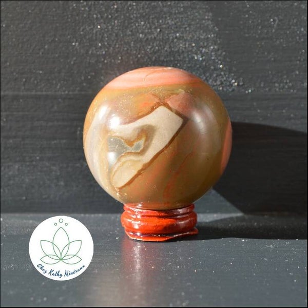 Bois fossile sphère