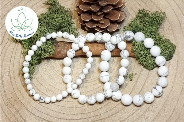 Bracelet Howlite-Magniésite