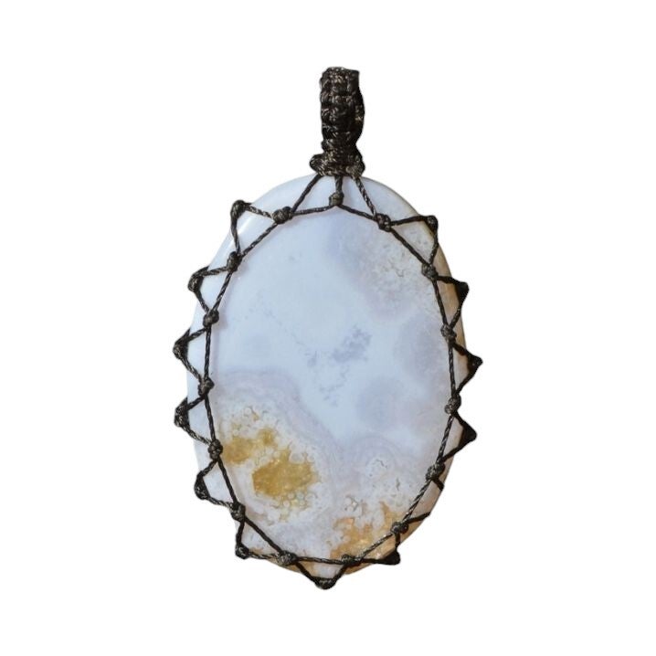 Pendentif Calcédoine H 4,5 x L 3