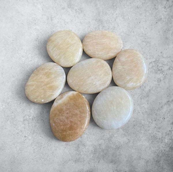 Calcite jaune galet
